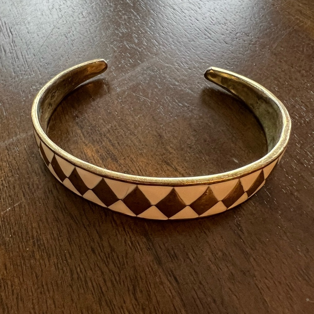 Lucky Brand Gold Tone Cuff Bracelet